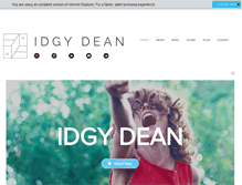 Tablet Screenshot of idgydean.com